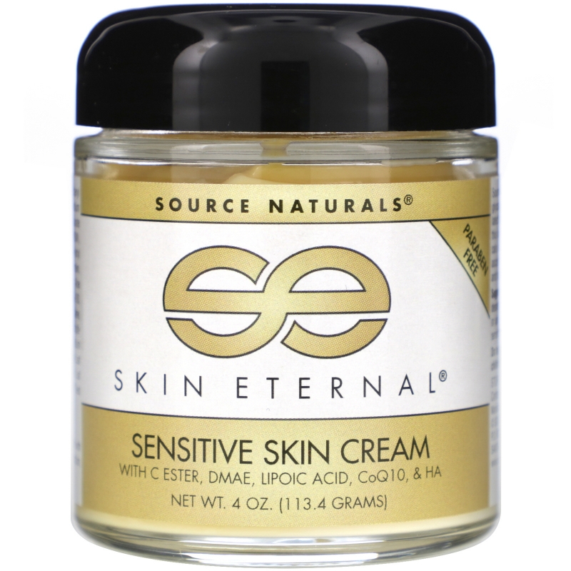 Source Naturals, Крем Skin Eternal, для чувствительной кожи, 113,4 г