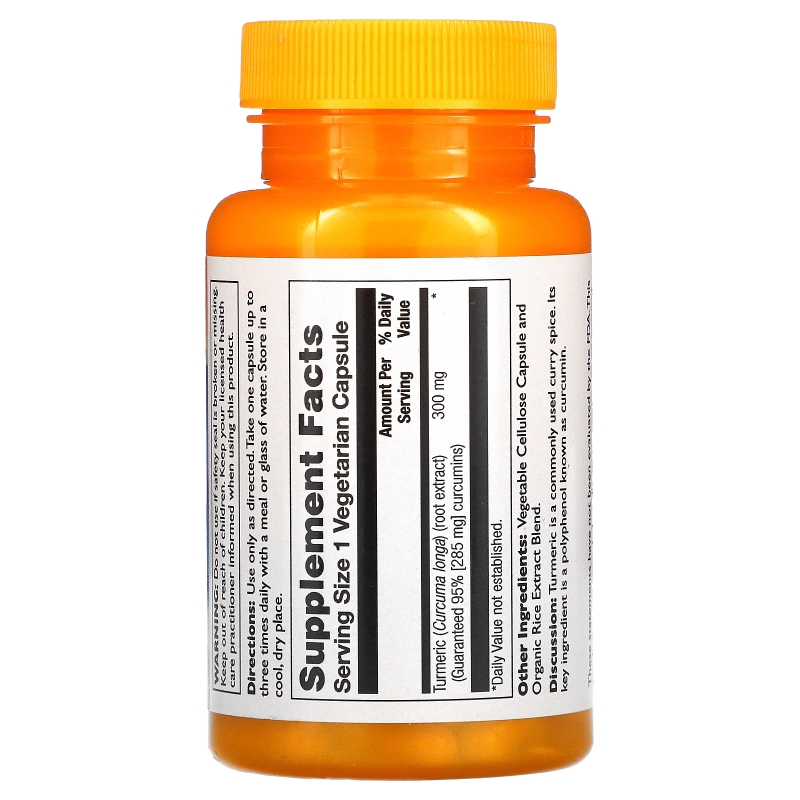 Thompson, Куркумин из куркумы, 300 мг, 60 капсул