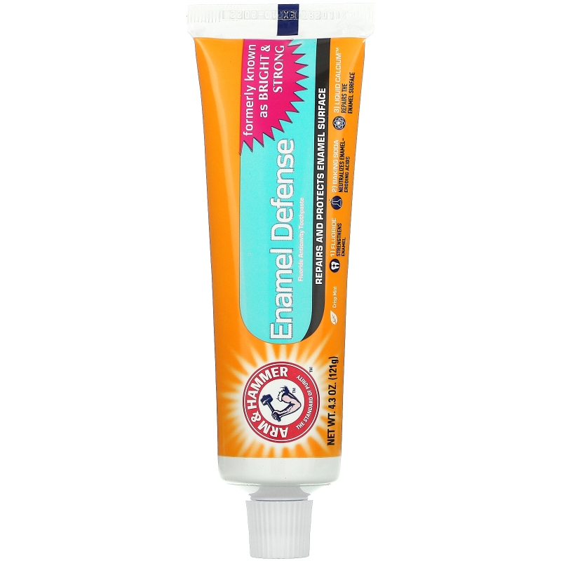 Arm & Hammer, Truly Radiant, Bright & Strong Toothpaste, Crisp Mint, 4.3 oz (121 g)