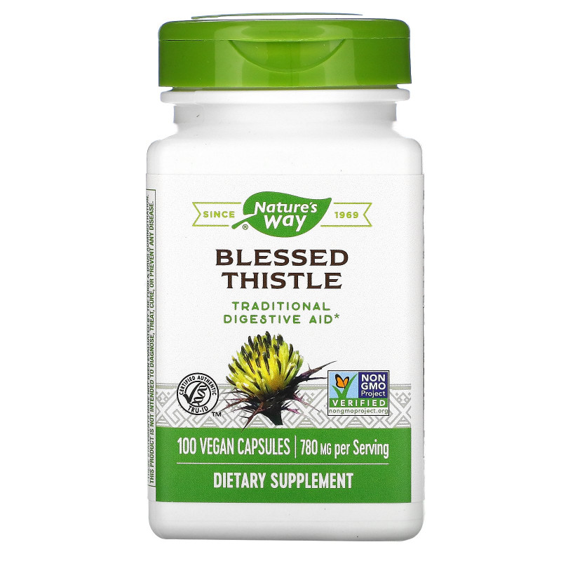 Nature's Way, Blessed Thistle, 390 mg, 100 Vegetarian Capsules