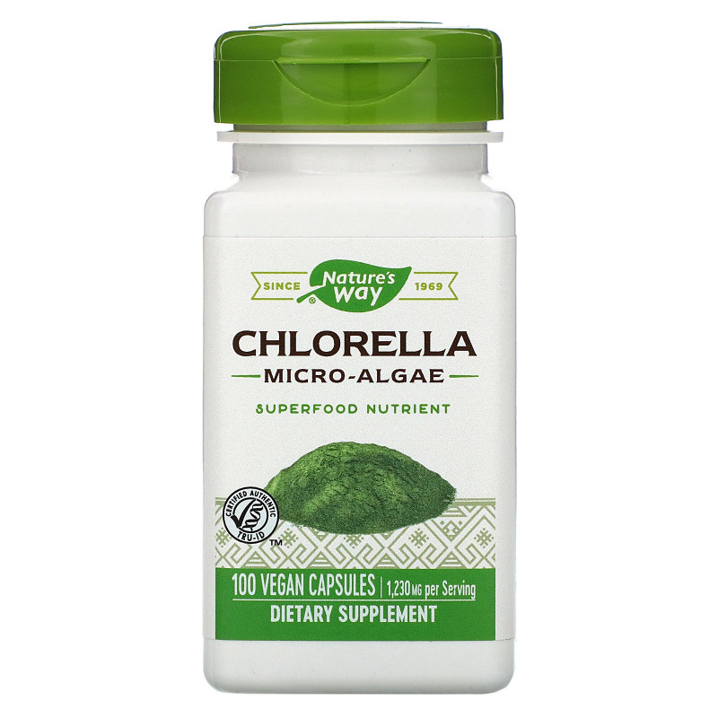 Nature's Way, Chlorella, Micro-Algae, 410 mg, 100 Vegetarian Capsules