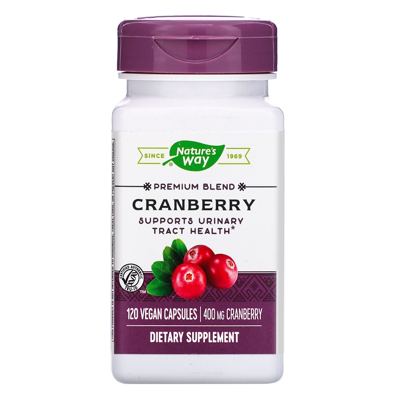 Nature's Way, Cranberry, Standardized, 120 Vegetarian Capsules