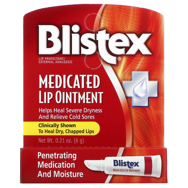 Blistex, Лекарственная мазь для губ, .21 унций (6 г)