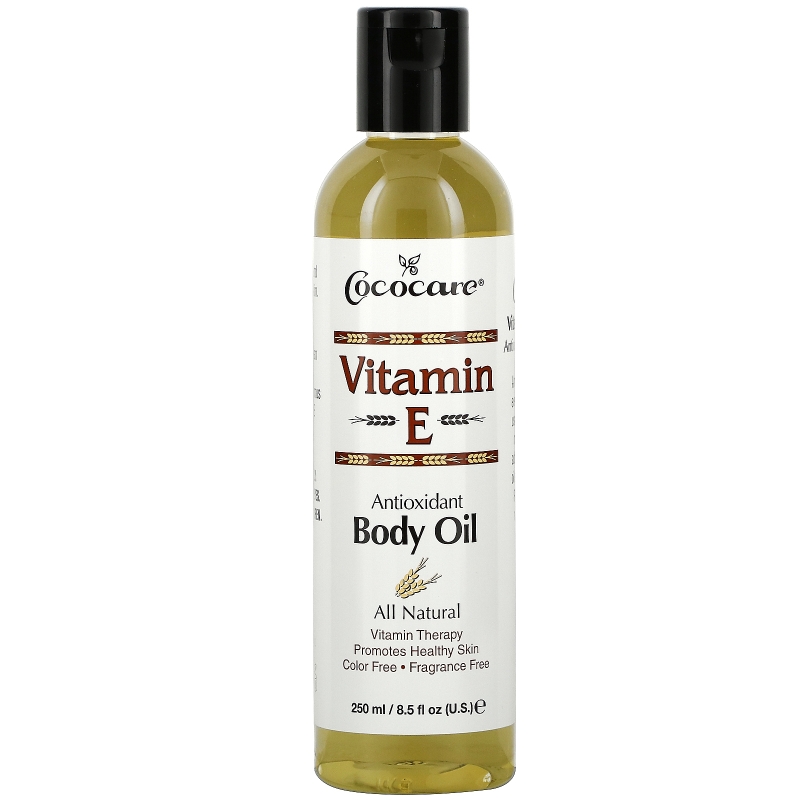 Cococare, Витамин Е , масло для тела 8.5 жидких унции (250 мл)