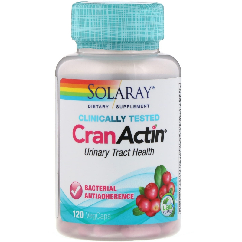 Solaray, CranActin, Cranberry AF Extract, 120 Veggie Caps