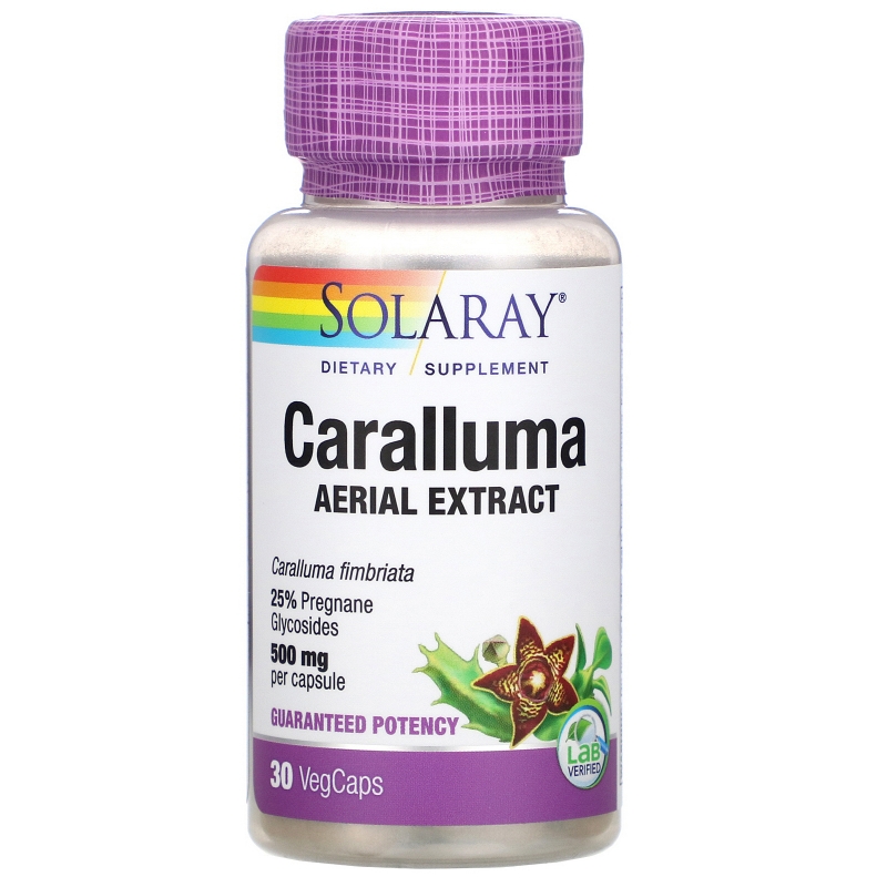 Solaray, Caralluma, 500 mg, 30 Vegetarian Capsules