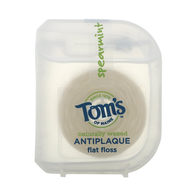 Tom's of Maine, Натурально вощеная зубная нить флосер со вкусом мяты, 30 м (32%)