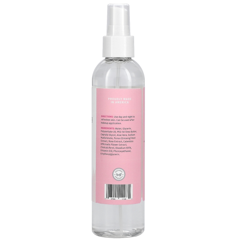 Reviva Labs, Розовая вода-спрей для лица, 8 унц. (236 мл)