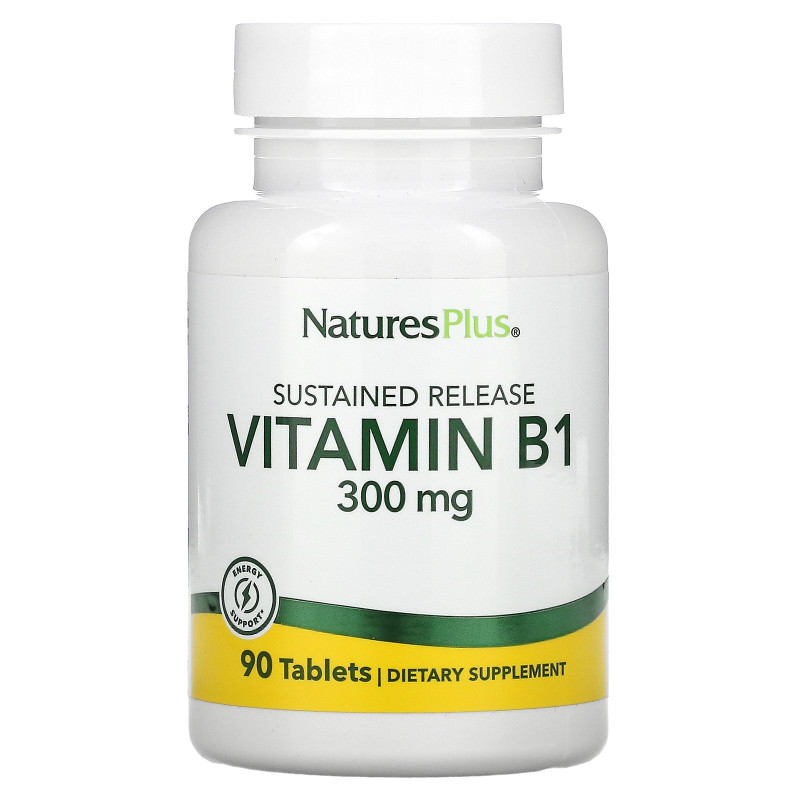 Nature's Plus, Витамин В1 90 таблеток