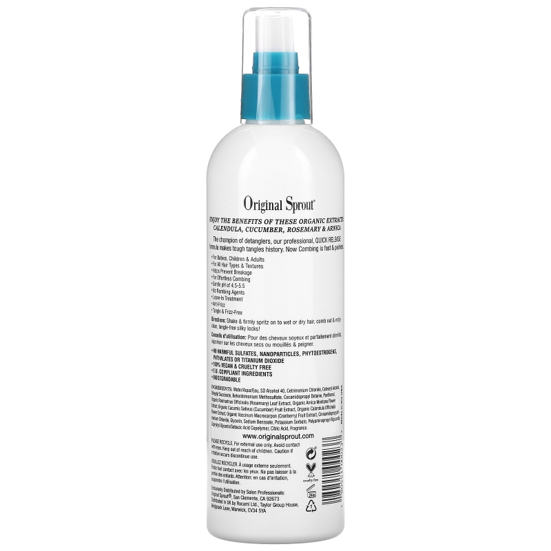 Original Sprouts Inc Miracle Detangler For Babies & Up 12 fl oz (354 ml)