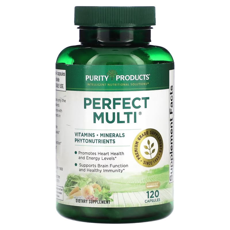 Purity Products Витамины Perfect Multi 120 капсул