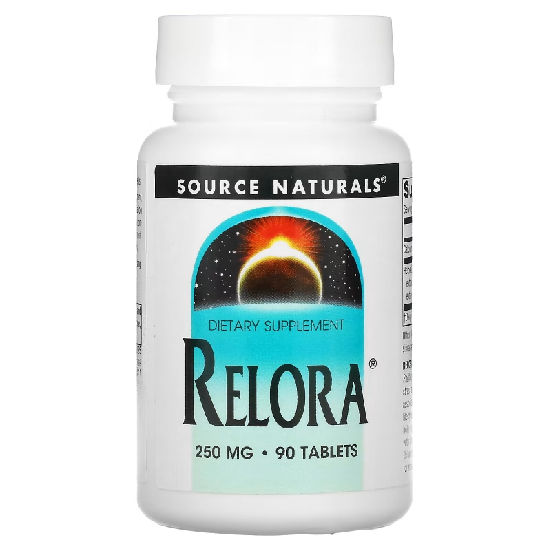 Source Naturals, Relora, 250 mg, 90 Tablets