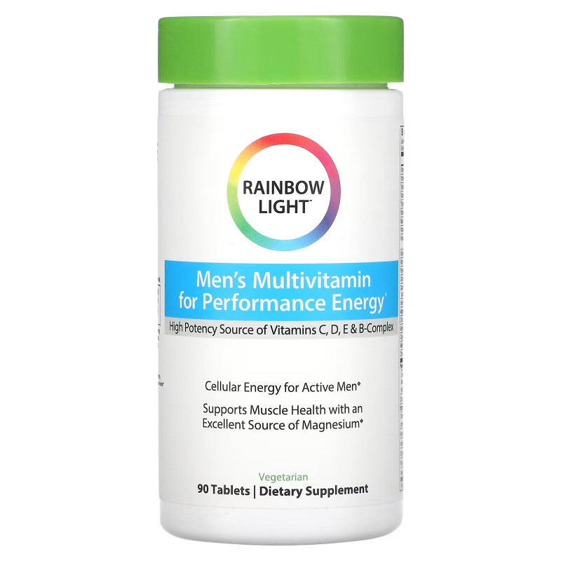 Rainbow Light, Men's Multivitamin for Performance Energy, 90 Tablets
