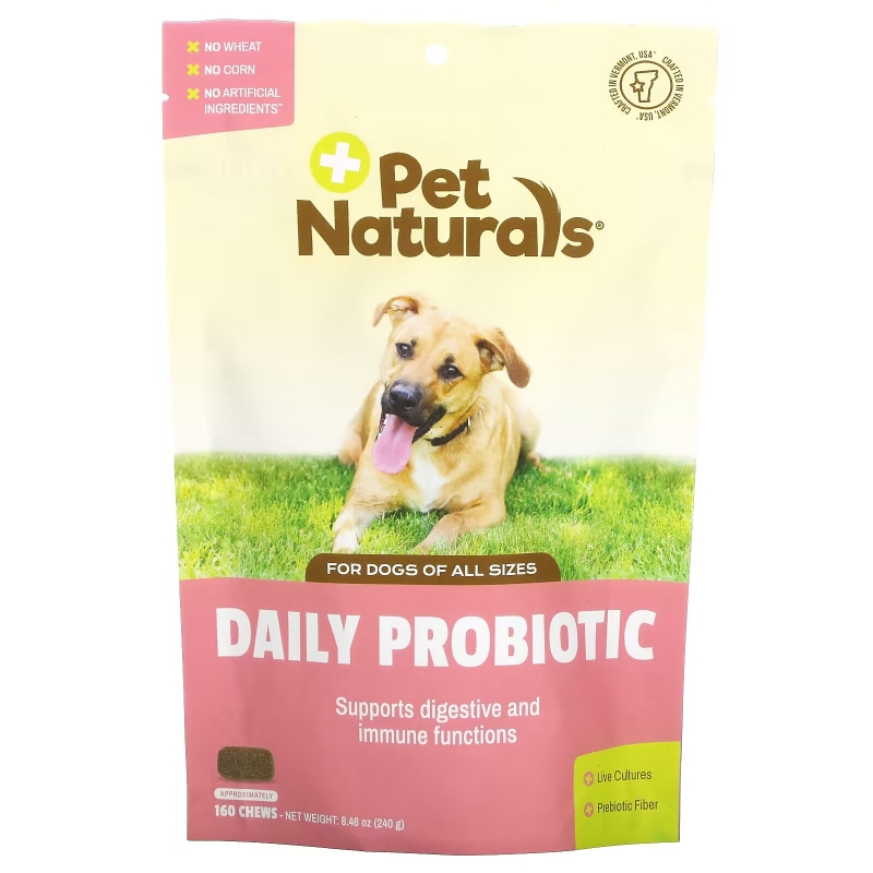 Добавка в корм Pet naturals of Vermont Daily Probiotic для собак. Pet naturals