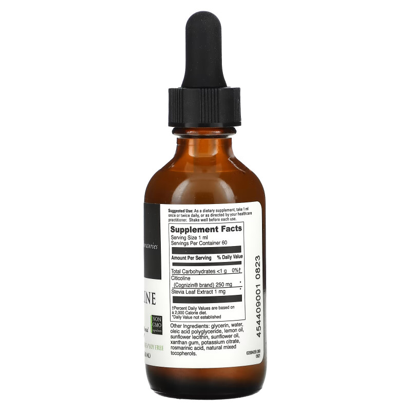 DaVinci Laboratories of Vermont, Liposomal Citicoline with Cognizin, 2 fl oz (60 ml)