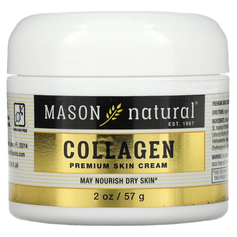 Mason Natural Collagen Beauty Cream Pear Scented 2 oz (57 g)