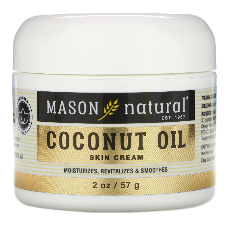 Mason Natural Кокосовое масло крем для красоты 2 унции (57 г)