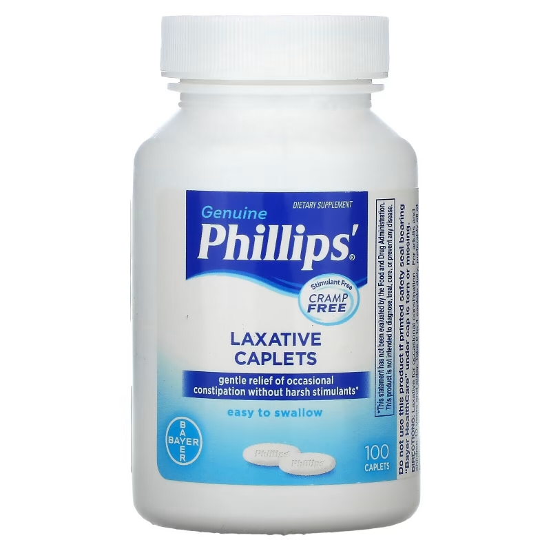 Phillips, Laxative Caplets, 100 Caplets