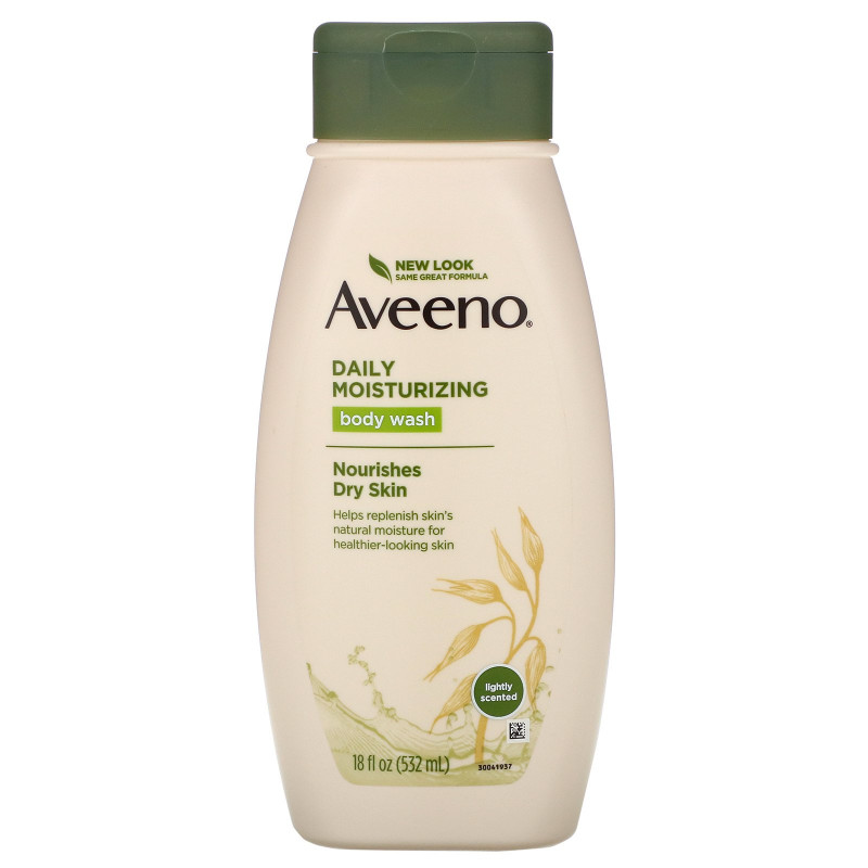 Aveeno Active Naturals Увлажняющий гель для душа для ежедневного применения 18 жидких унций (532 мл)