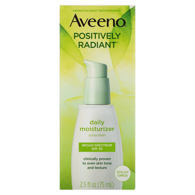 Aveeno Active Naturals Positively Radiant Daily Moisturizer SPF30 2.5 fl oz