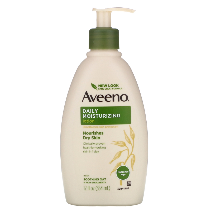 Aveeno Active Naturals Ежедневный увлажняющий лосьон без отдушек 12 жидких унции (354 мл)