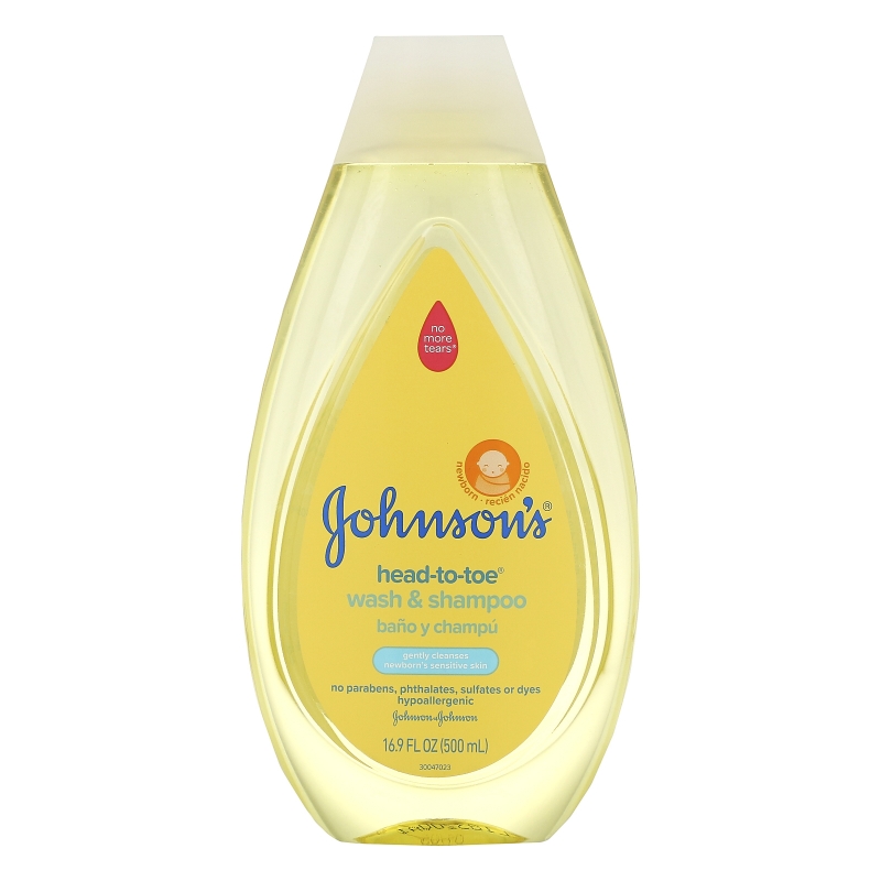Johnson's, Head-To-Toe, Wash & Shampoo, 16.9 fl oz (500 ml)
