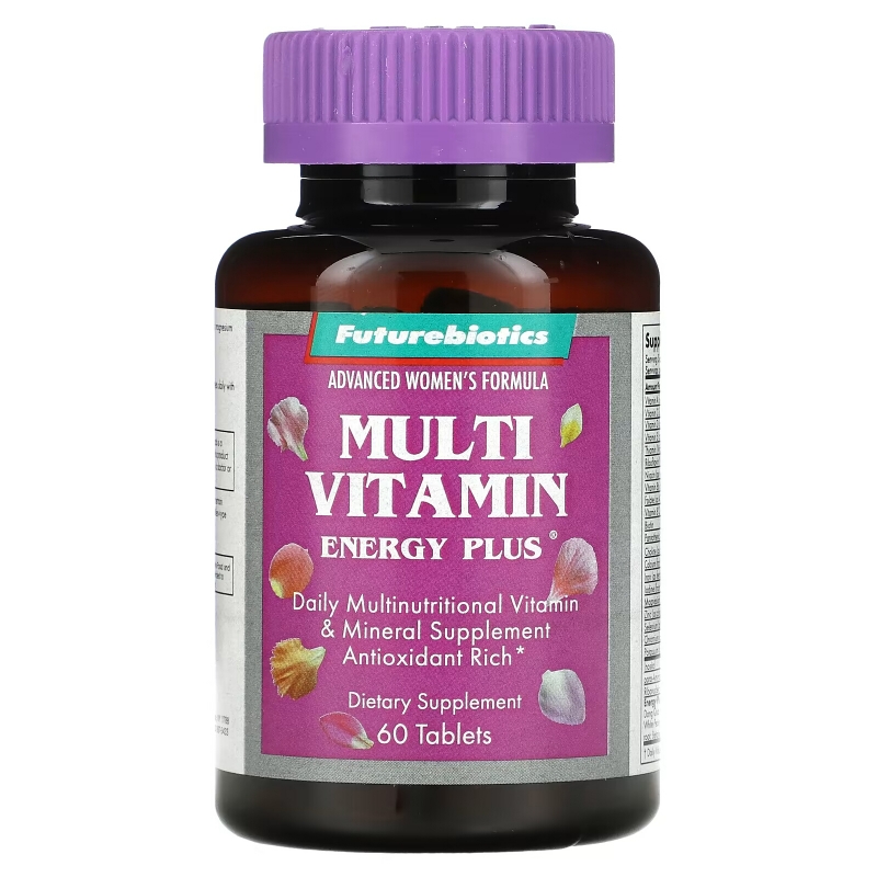 Futurebiotics, Advanced Women's Formula, Multi Vitamin Energy Plus, 60 Tablets