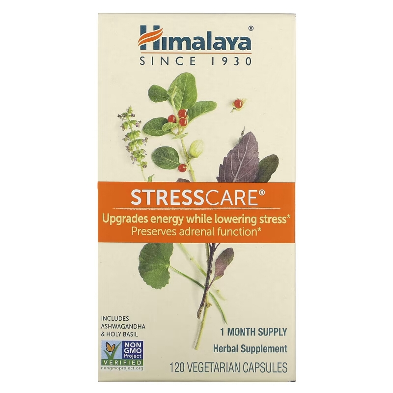 Himalaya Herbal Healthcare Поддержка организма при стрессе 120 овощных капсул