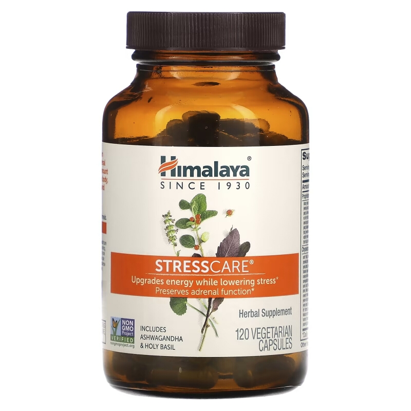 Himalaya Herbal Healthcare Поддержка организма при стрессе 120 овощных капсул