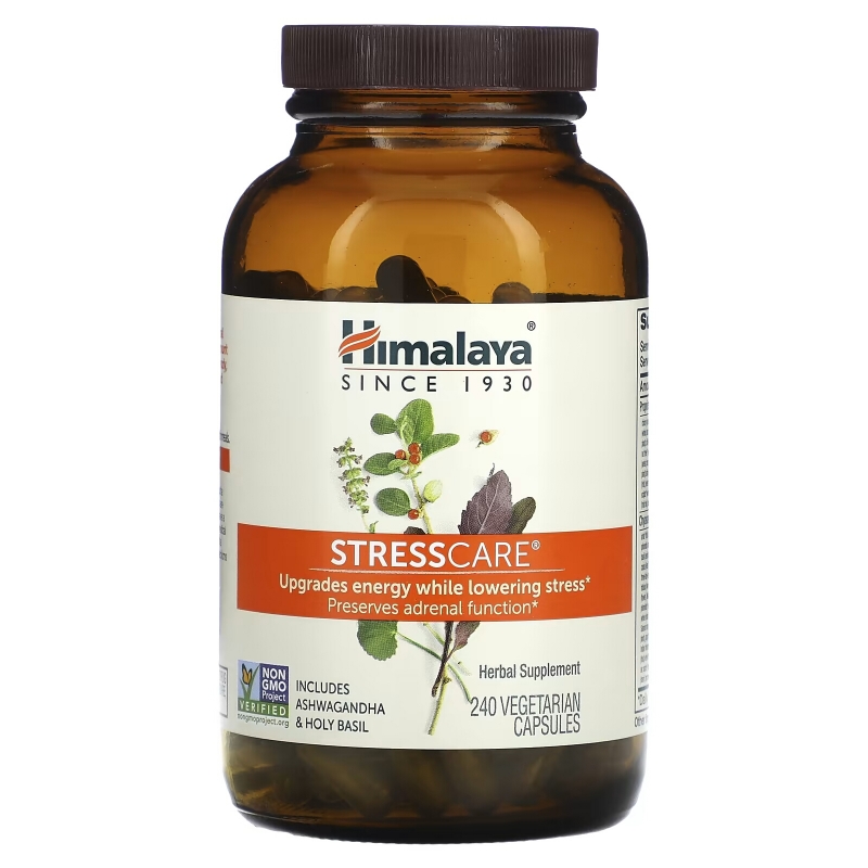 Himalaya Herbal Healthcare StressCare 240 вегетарианских капсул