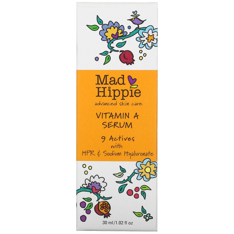 Mad Hippie Skin Care Products Сыворотка с витамином A 102 жидкая унция (30 мл)