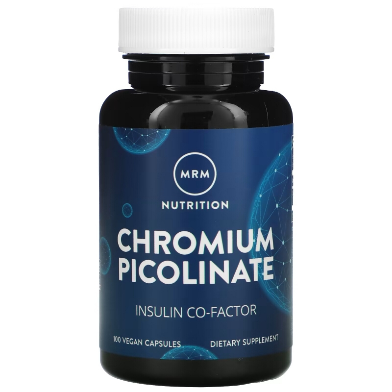 MRM Chromium Picolinate 200 High Potency 100 Capsules