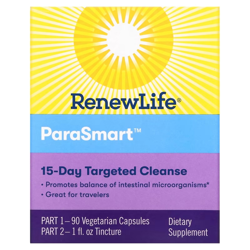 Renew Life ParaGone Улучшенная программа очищения организма программа из 2 частей