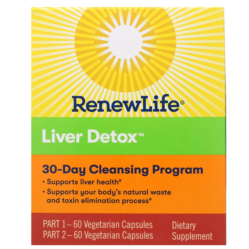 Renew Life Очищение печени 30-дневная программа