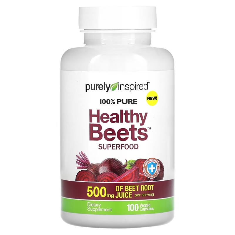 Purely Inspired, Healthy Beets Superfood, 100 Veggie Capsules