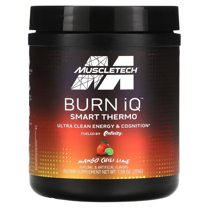 MuscleTech, Burn iQ, Smart Thermo, Mango Chili Lime, 7.58 oz (215 g)