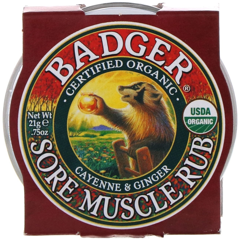 Badger Company Sore Muscle Rub Cayenne & Ginger .75 oz (21 g)