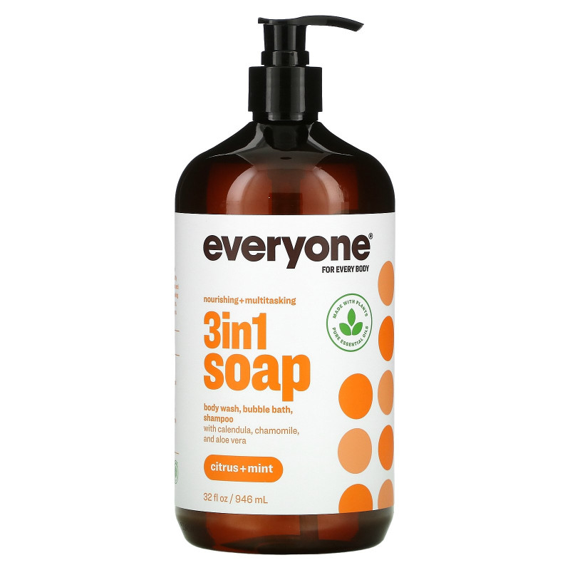 EO Products Everyone Soap for Everyone and Every Body Citrus + Mint 32 fl oz (960 ml)