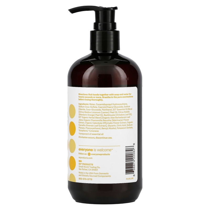 Everyone Hand Soap Meyer Lemon + Mandarin 12.75 fl oz (377 ml)