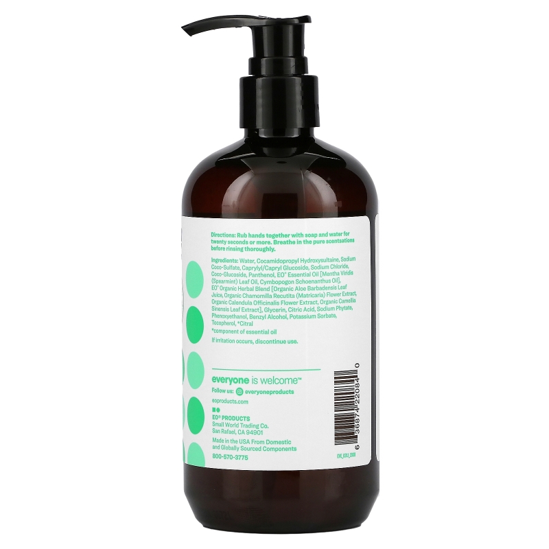 Everyone Hand Soap Spearmint + Lemongrass 12.75 fl oz (377 ml)