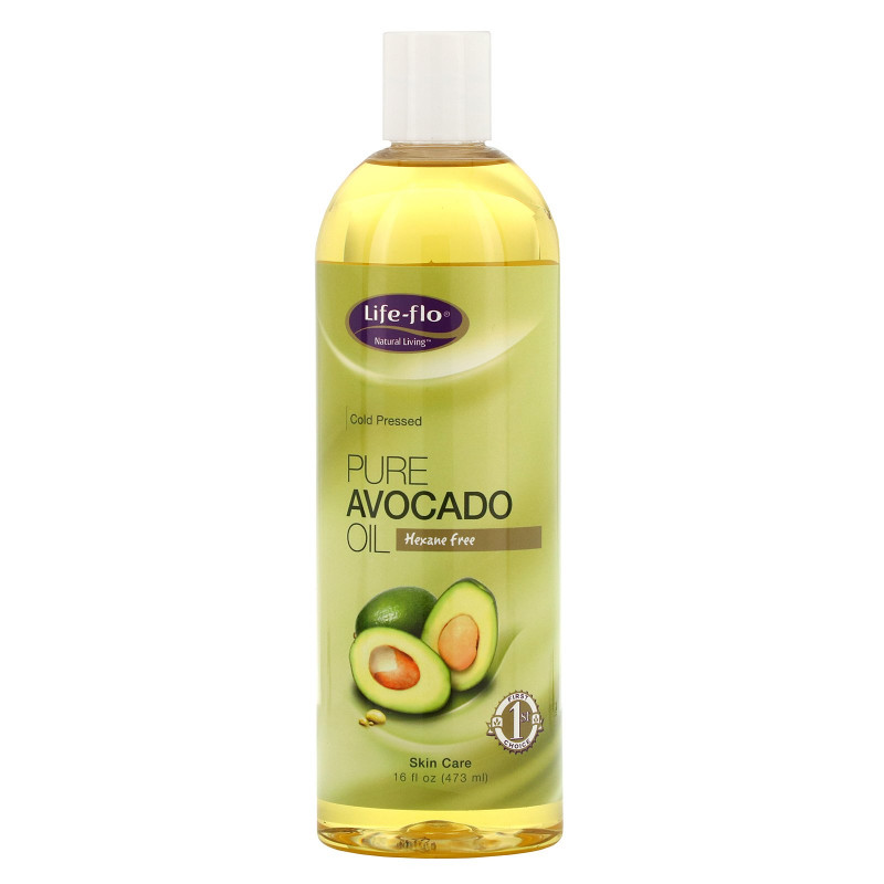 Life Flo Health Чистое масло авокадо для ухода за кожей 1473 мл