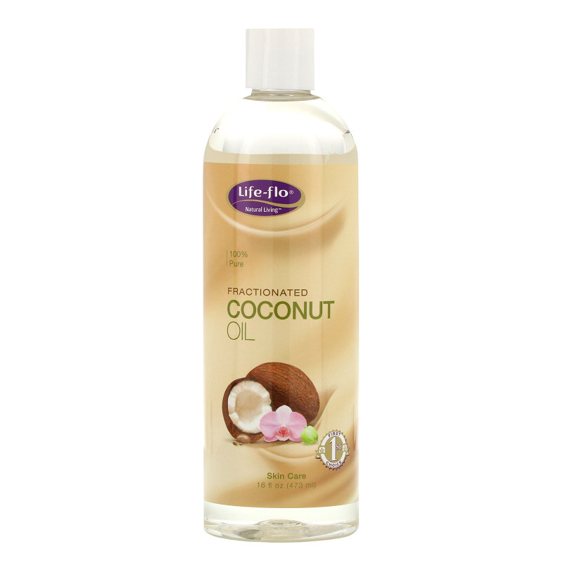 Life Flo Health Средство для ухода за кожей Фракционированное кокосовое масло 16 жидких унций (473 мл)