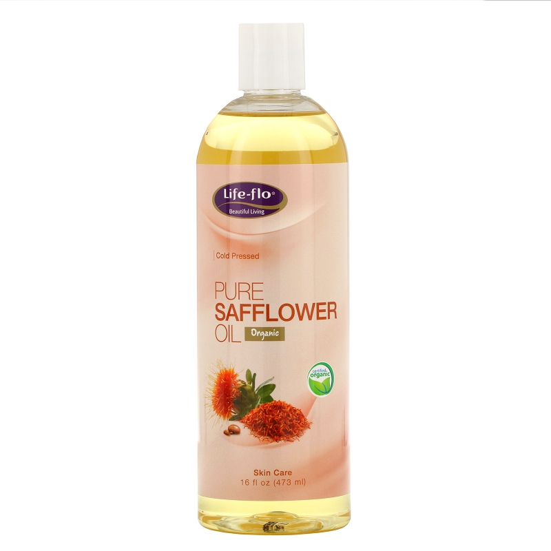 Life Flo Health Чистое масло сафлора для ухода за кожей 16 жидких унции (473 мл)