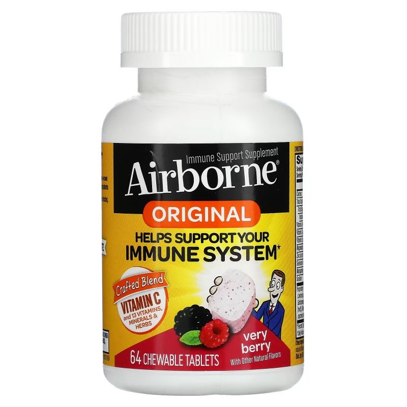 AirBorne Chewable Tablets Berry 64 Chewable Tablets
