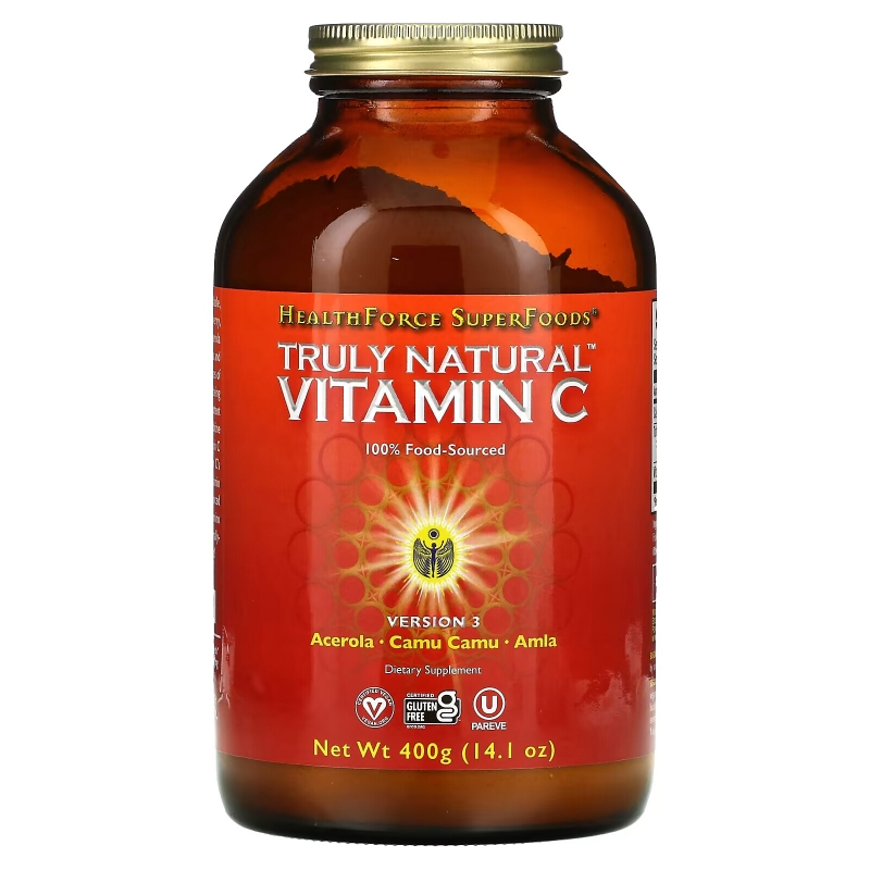 HealthForce Nutritionals Натуральный витамин C 17.6 унций (500 г)