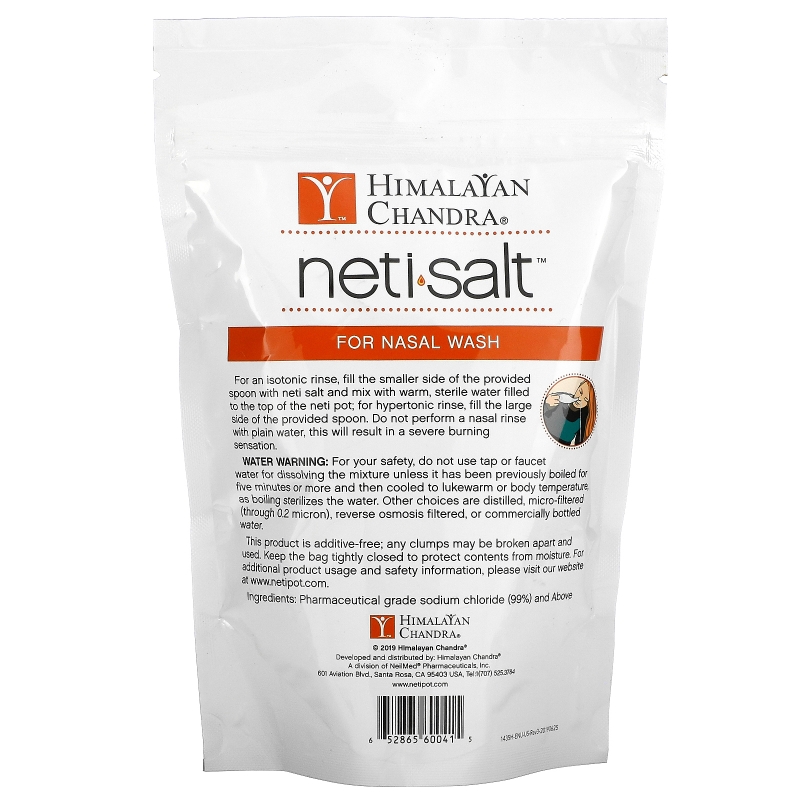 Himalayan Institute Соль Neti запасная упаковка соли ECO Neti 24 унции (680.3 г)