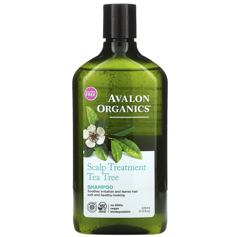 Avalon Organics Шампунь с чайным деревом для кожи головы 11 жидких унций (325 мл)