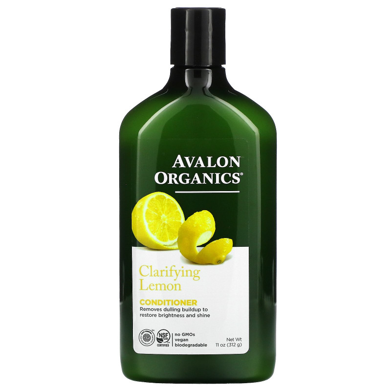 Avalon Organics Кондиционер Очищающий лимон 11 жидких унций (325 мл)