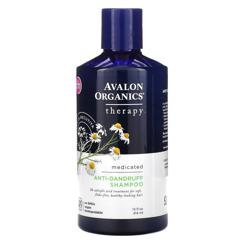 Avalon Organics Шампунь от перхоти 14 жидких унций (414 мл)