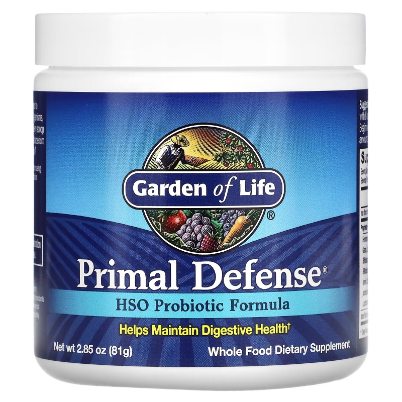 Garden of Life Primal Defense Powder HSO Probiotic Formula 81 g